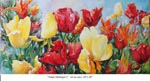 Tulips Madrigal-2, Oil on Canvas